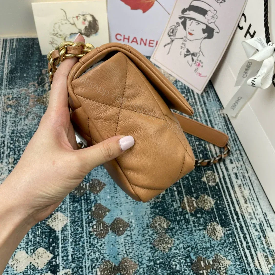 View 2 of CHANEL MEDIUM 26 FLAP BAG IN PEANUT LAMBSKIN