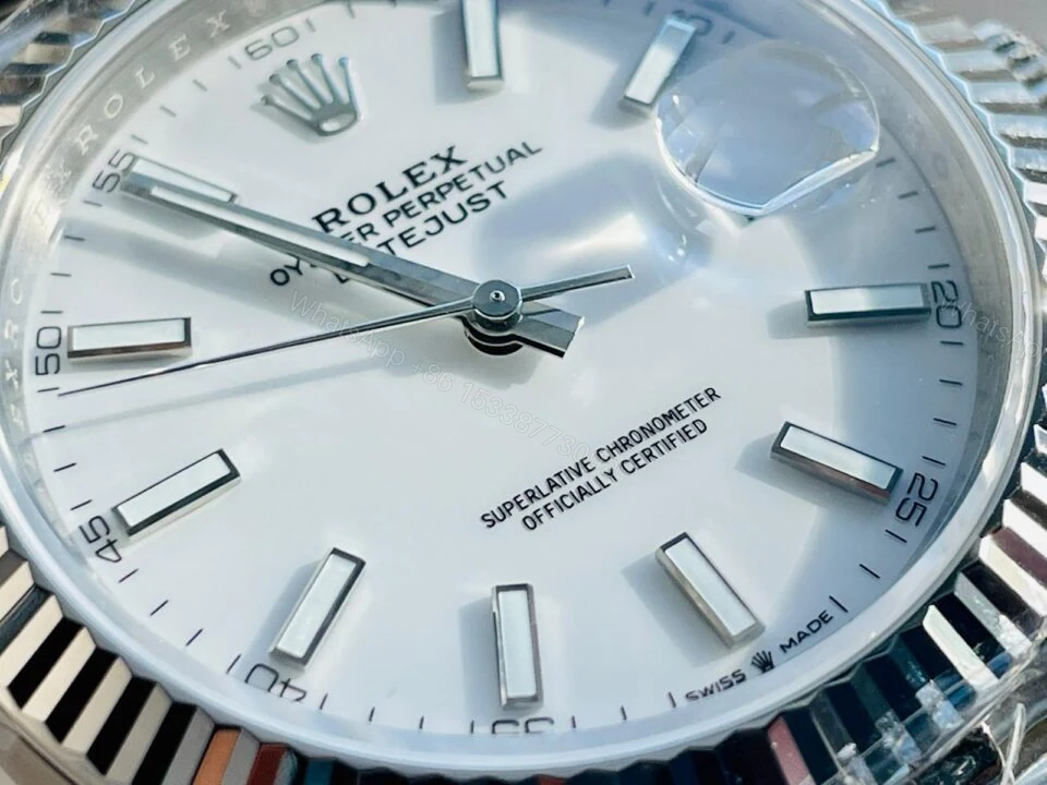 View 5 of SS VS Factory 1:1 Rolex DateJust 41 Best Edition 904L Steel White Dial
