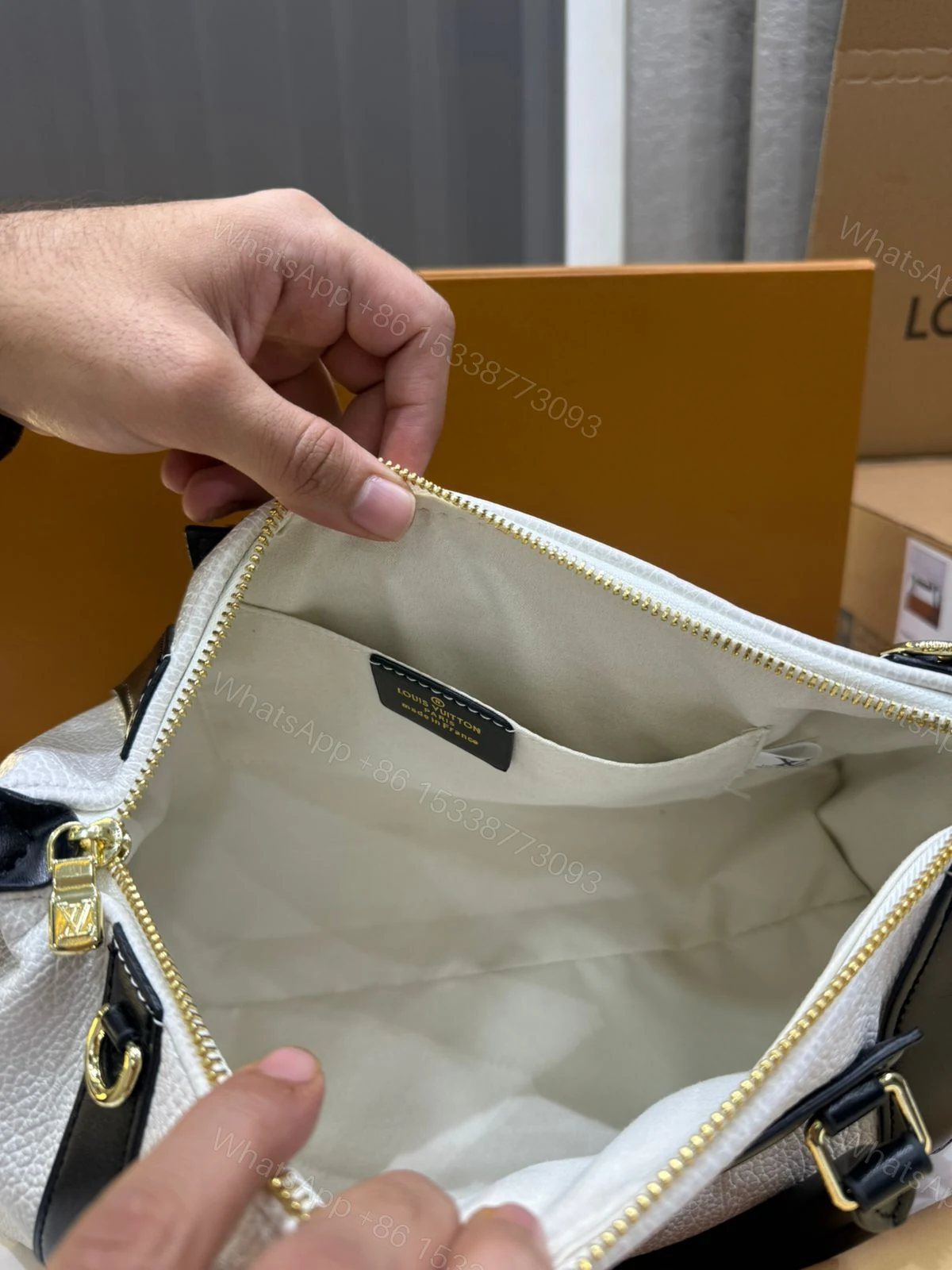 View 5 of FIRST COPY LOUIS VUITTON BIKER BAG LUXURY WITH DOUBLE BOX PACKING