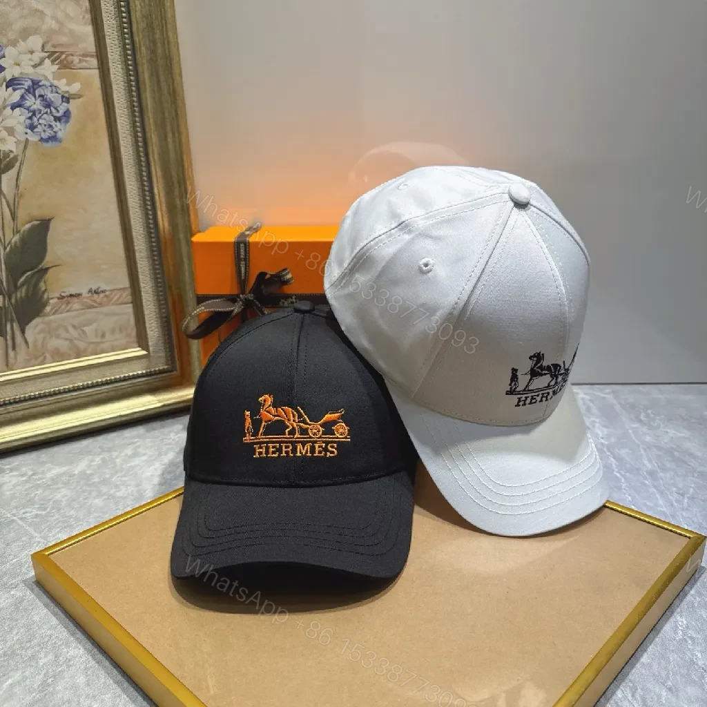 View 3 of Chic Cap: Subtle Luxury, Carriage Motif, Everyday Ready Cap