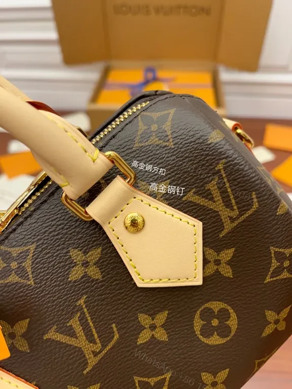 View 2 of Compact Monogram Messenger Bag - Luxe, Durable, Crossbody Ready