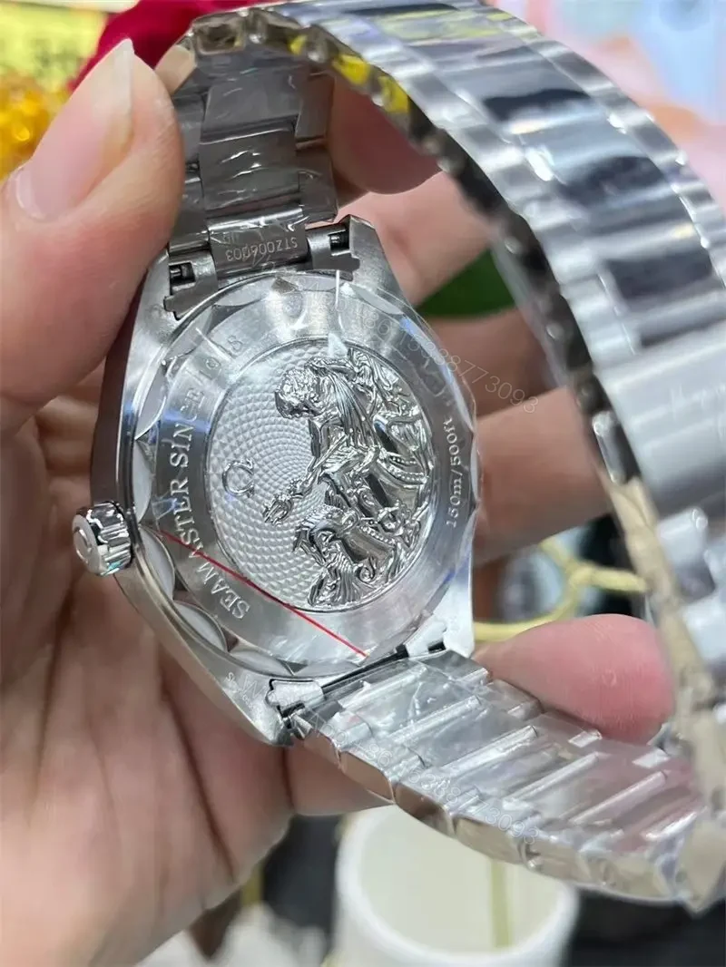 View 8 of Replica Omega Blue Seahorse Men’s Watch