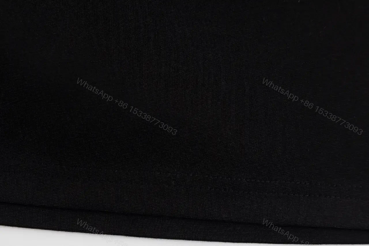 View 7 of Black Drawstring Shorts – Luxury Logo, Modern Casual Style