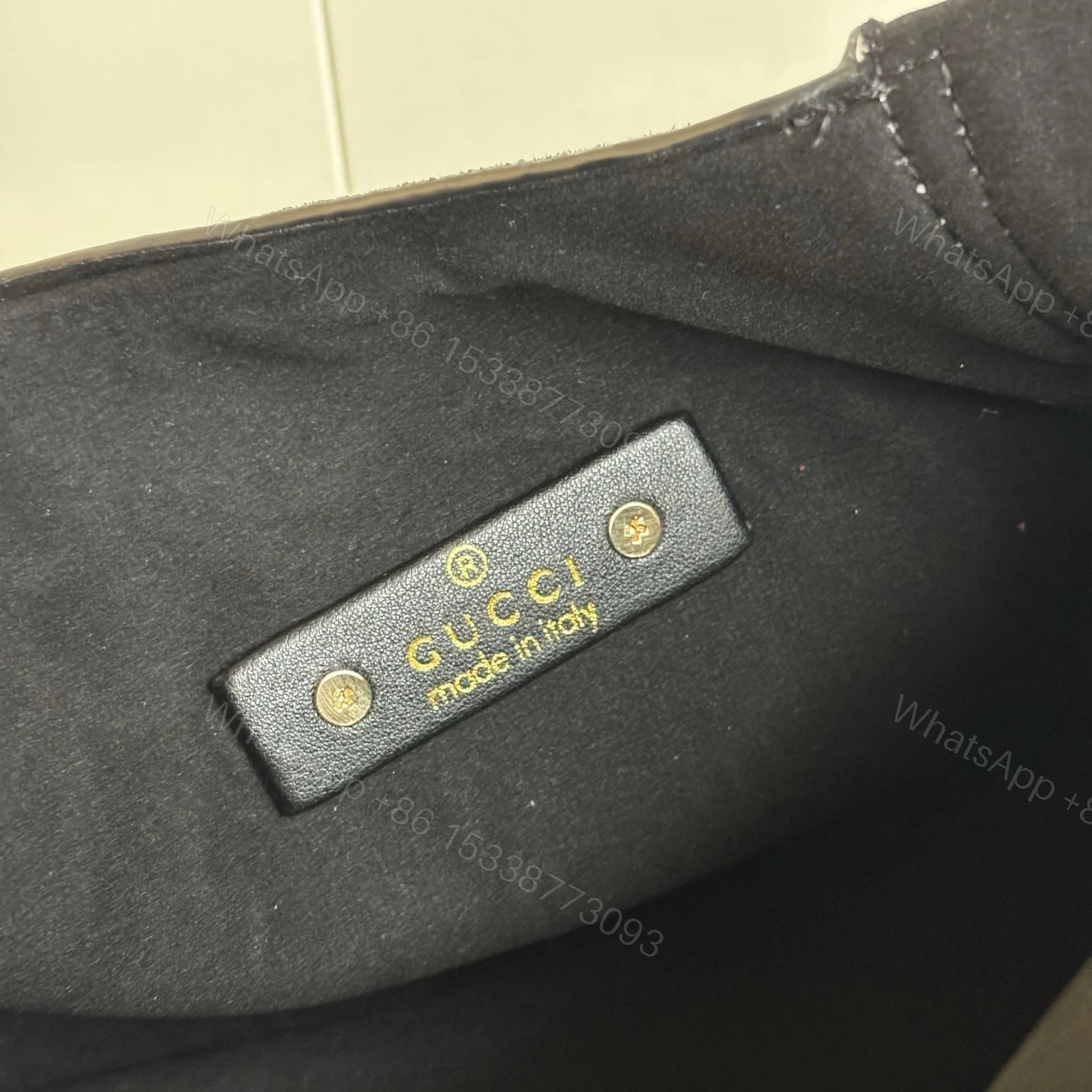 View 9 of Gucci Softbit Medium Top Handle Bag Black 27Cm