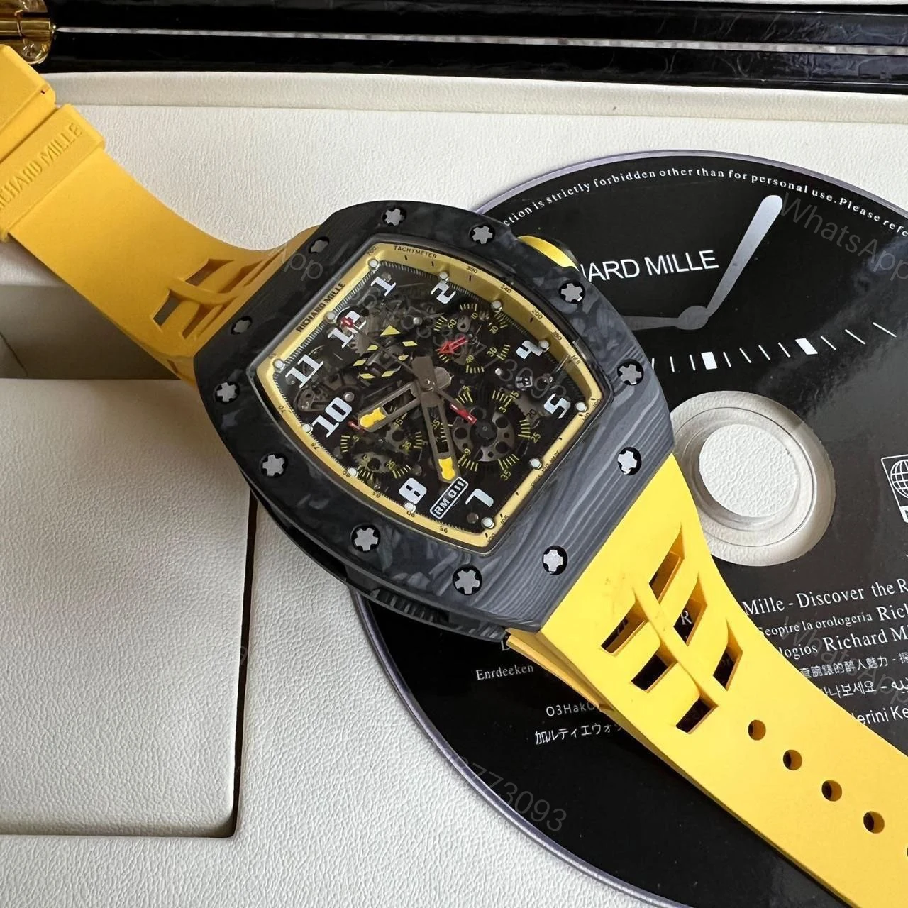 View 8 of Richard Mille RM 11-04 Mancini Carbon TPT