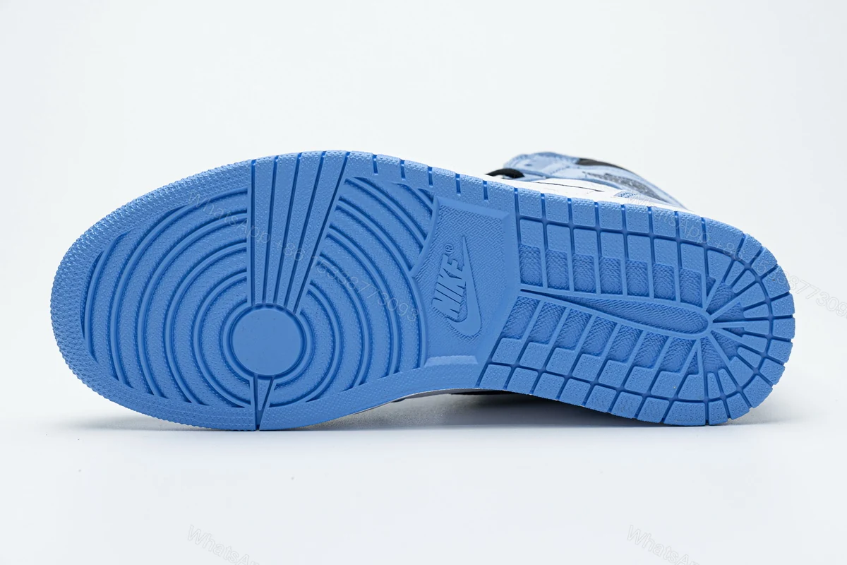 View 13 of Air Jordan 1 Retro High White University Blue Black 555088-134(High quality)