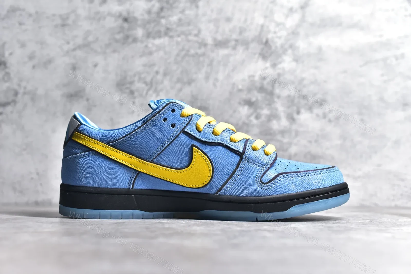 View 4 of Nike SB Dunk Low x Powerpuff Girls Blue Reps