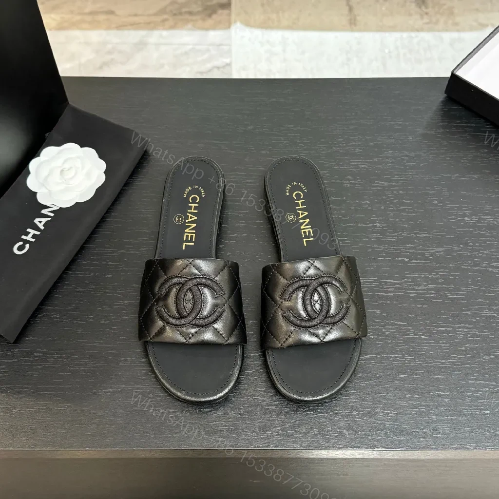 View 6 of Quilted Leather Slide: Subtle Luxury, All-Day Comfort