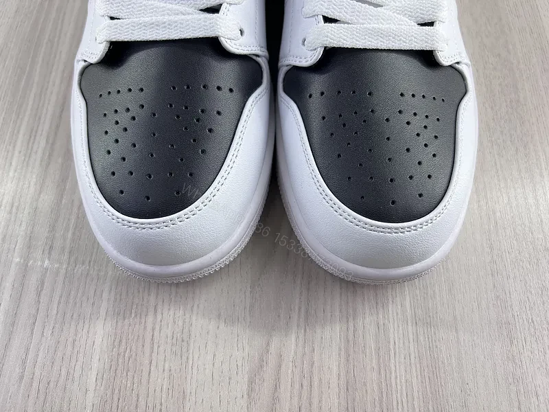 View 2 of White Leather Minimalist Low-Top Sneakers with Cushioned Comfort