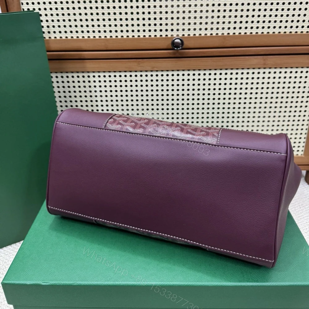 View 5 of 高仿Goyard*SAIGOC11手提托特包雙拼紫色大號免檢版