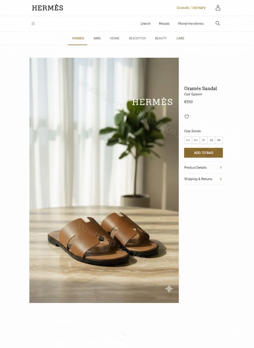 FIRST COPY HERMÈS ORAN FOR MEN — view 1