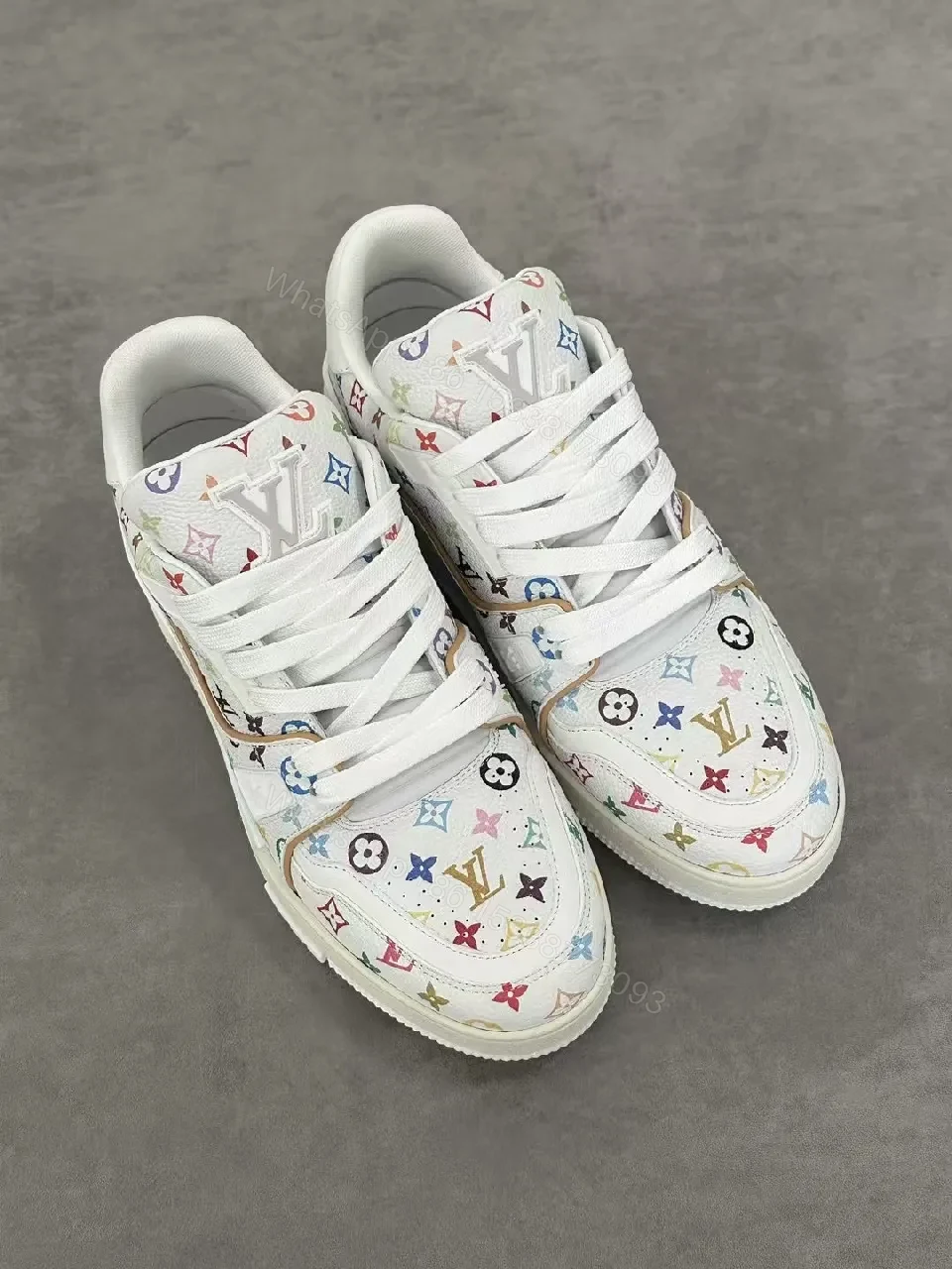 Colorful Monogram Luxe High-Tops with Comfort Cushion — view 1