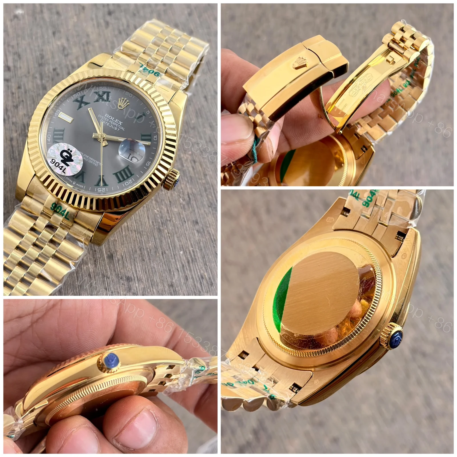 View 4 of Rolex Semi ETA Automatic Watch for Men