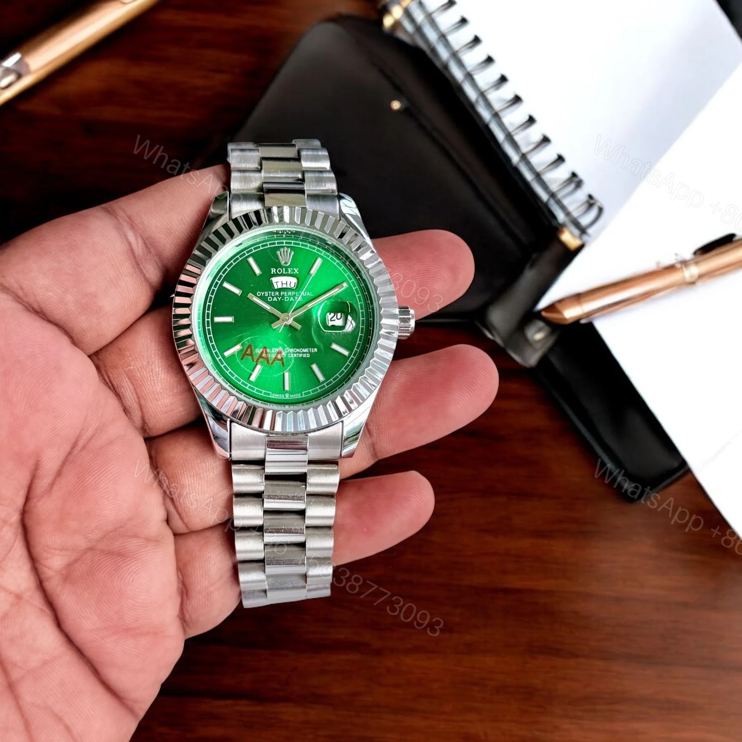 View 2 of First Copy Rolex for Men – 7A High Quality Premium Replica