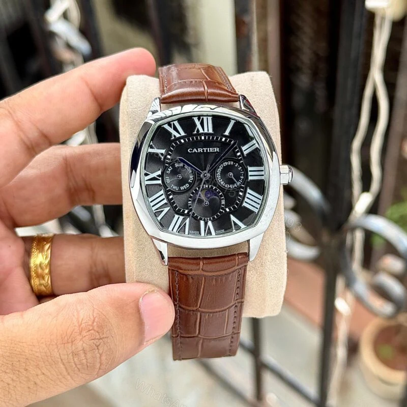 Cartier Drive Moon Black Dial 44mm Quartz — view 1