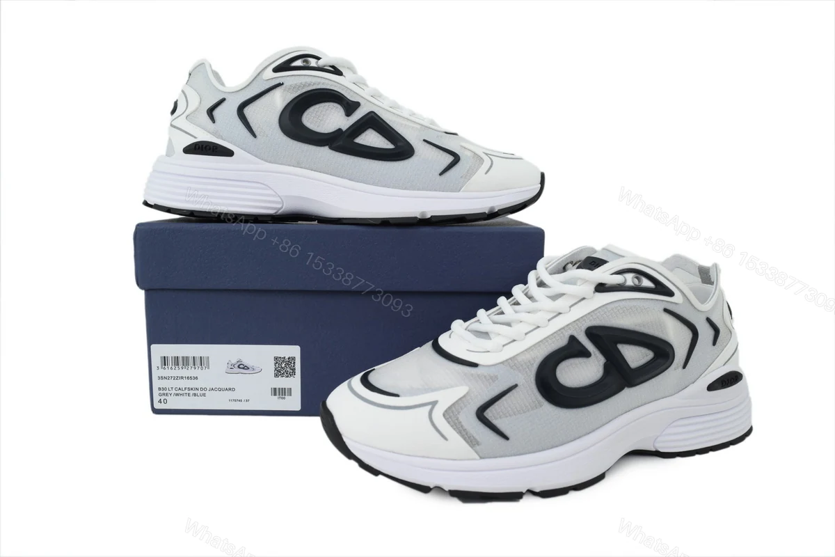 View 6 of Dior B30 Sneakers White