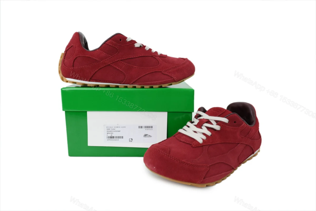 View 9 of Bottega Veneta Orbit Sneaker 'Wine Red 851623 V3MS0 2240