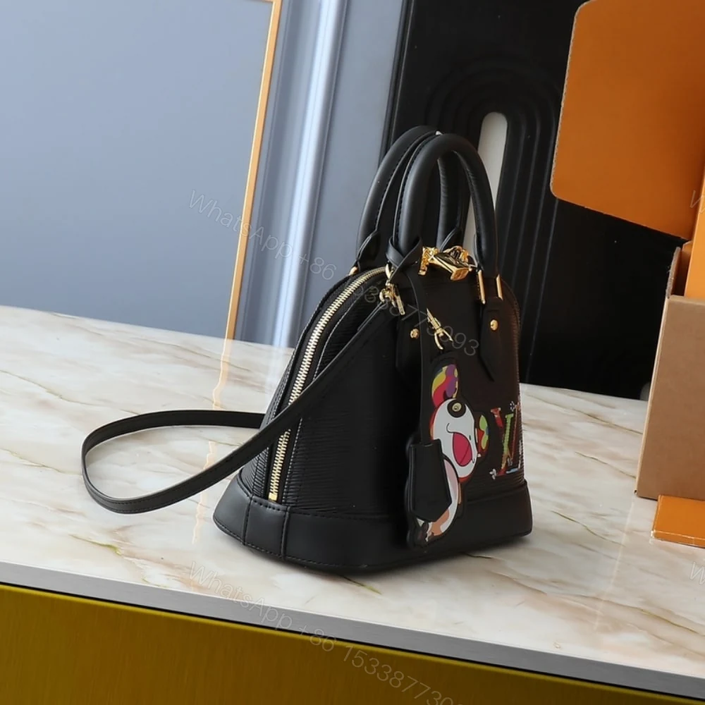 View 3 of LOUIS VUITTON X MURAKAMI ALMA BB BLACK 23CM M13670