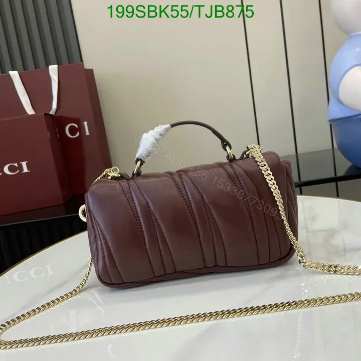 View 14 of Gucci Rosso Ancora Red Leather Mini Top Handle Bag HG258