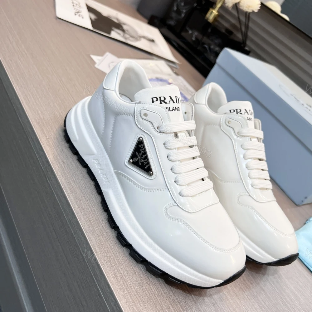 View 2 of Prada Re Nylon Sneaker White 1E804M 3LFV F0964