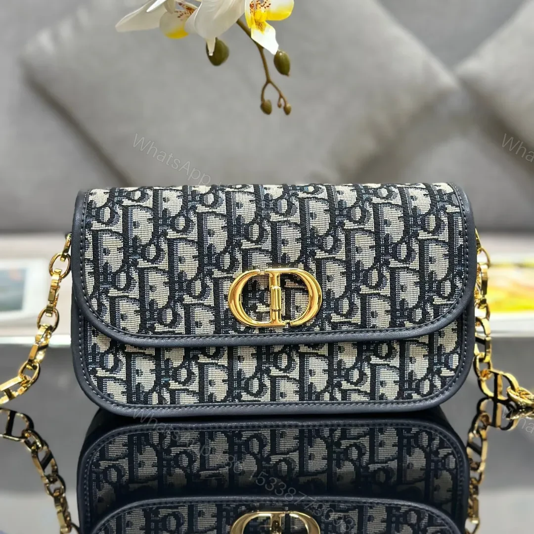 Dior 30 Montaigne Avenue Monogram Super Bag 22.5x12cm — view 1