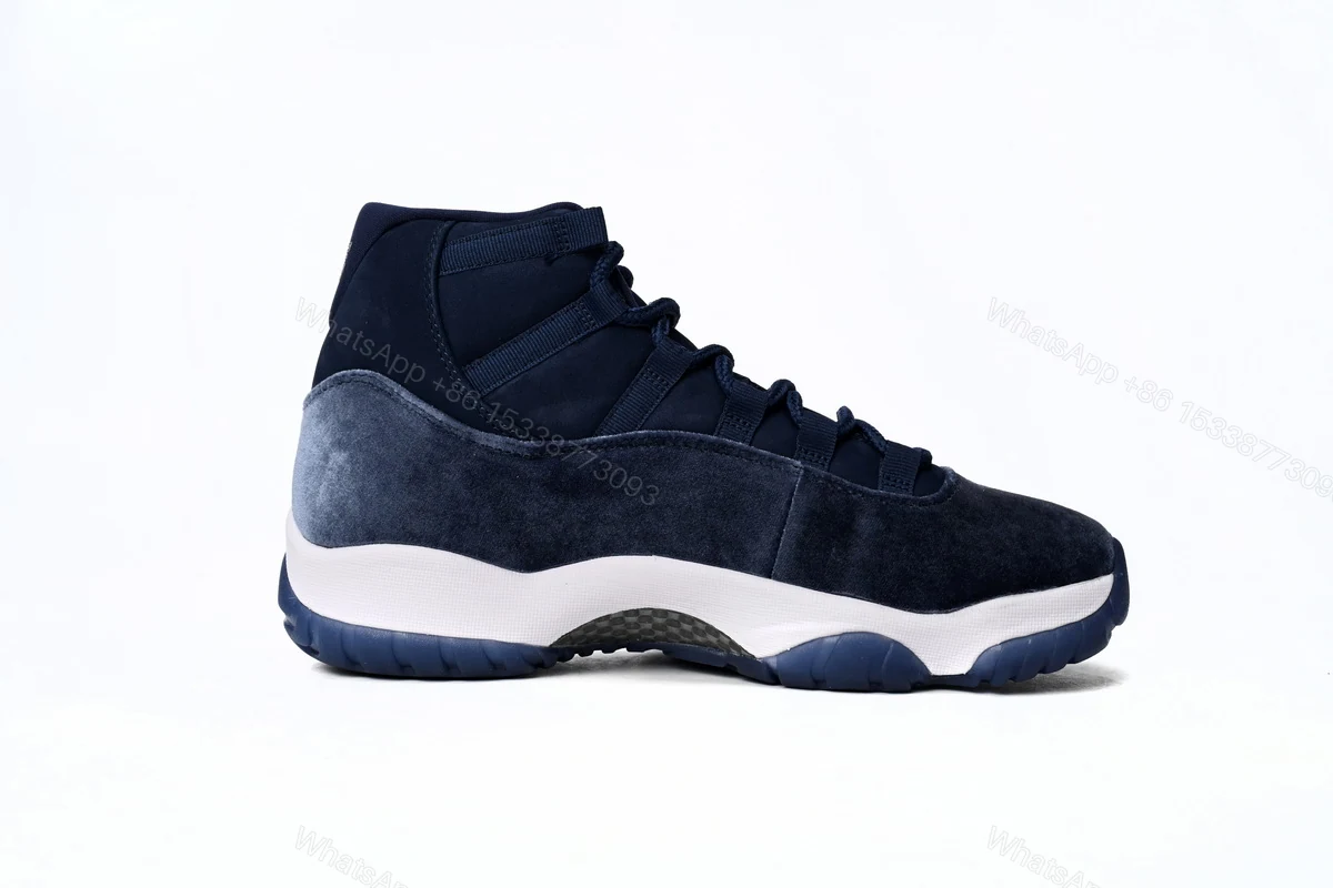 View 3 of Air Jordan 11 Retro Midnight Blue 378037-441