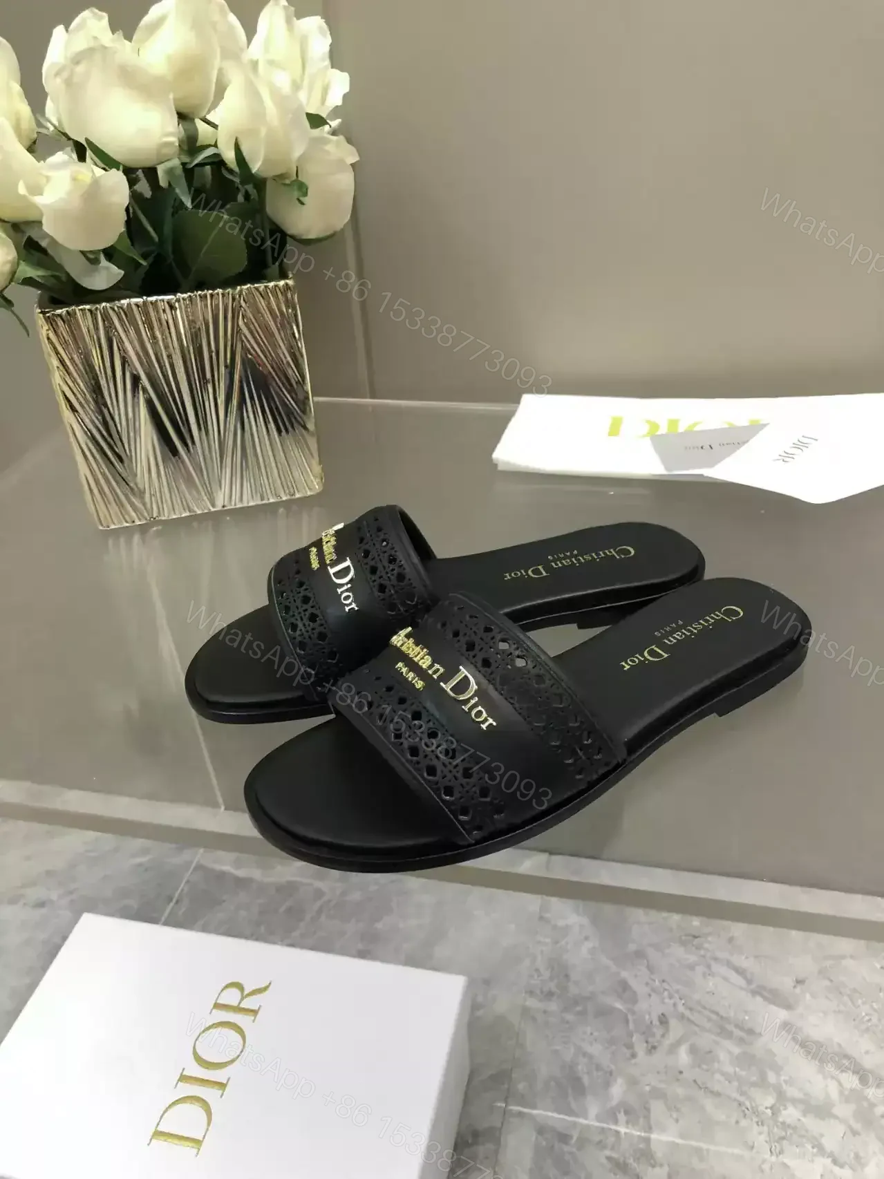 View 2 of Dior The Irresistible D-Lane Mules – SDD008