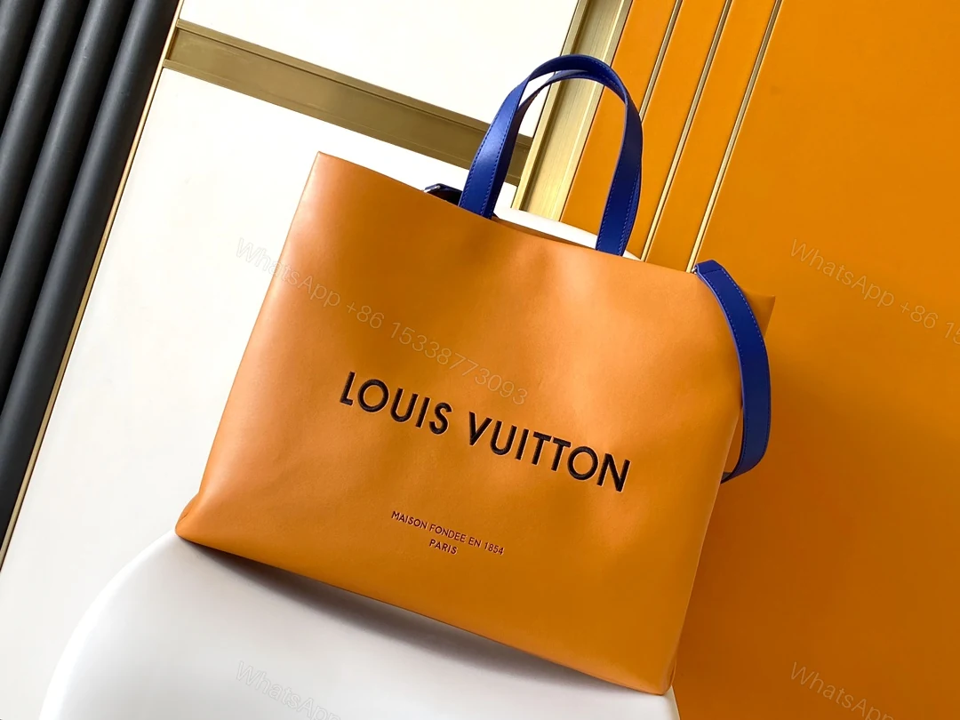 LV 一比一白底彩標Onthego托特包度假風格人氣首選 — view 1