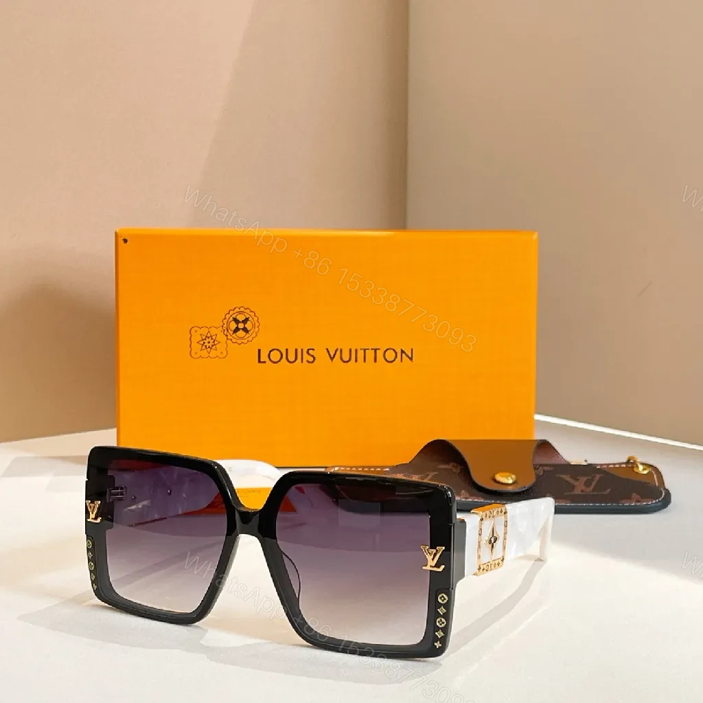 View 3 of Bold Geometric Frames Sunglasses: White, Gradient Brown Lenses