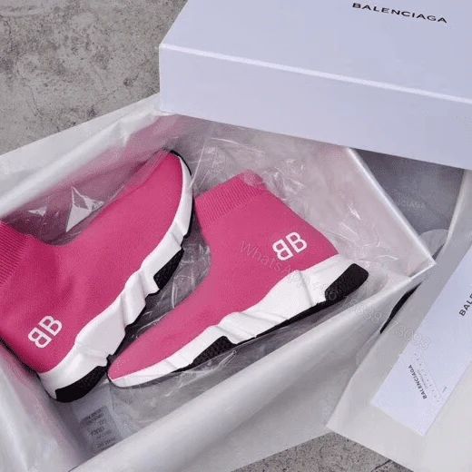 View 2 of BALENCIAGA SPEED TRAINER PINK – BB013