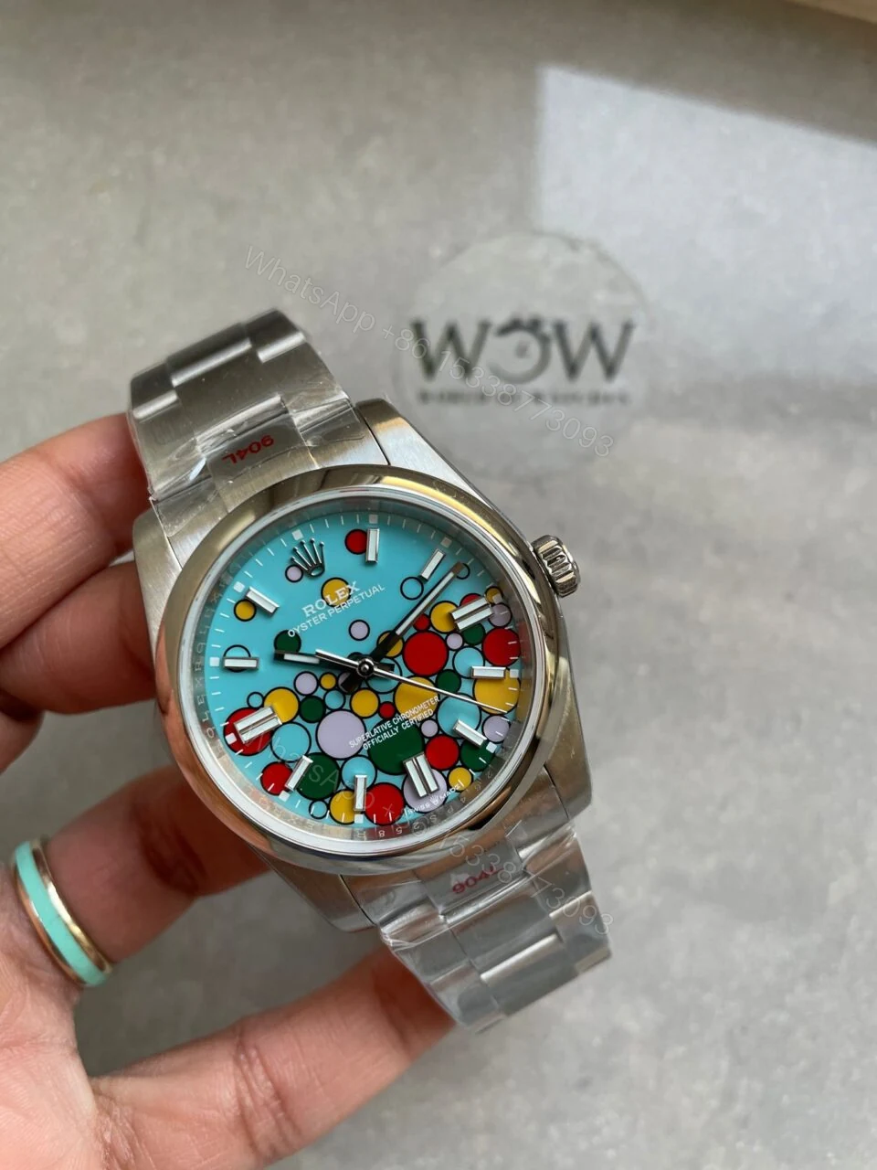 KRF Factory 1:1 Rolex Oyster Perpetual 36 126000 904L SS Bubble Dial A2824 — view 1
