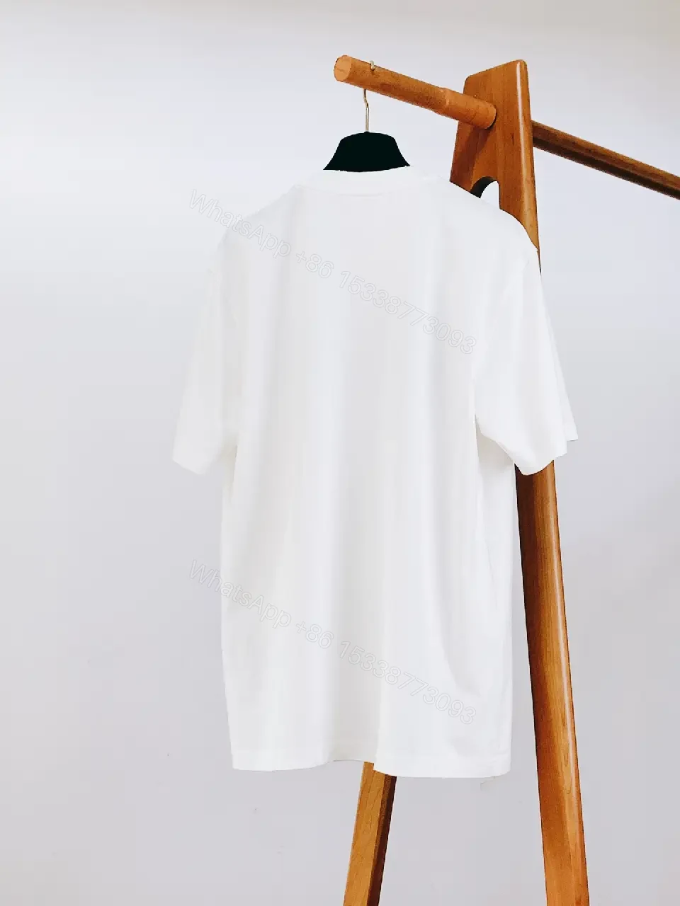 View 10 of White Cotton T-Shirt Floral DIOR Logo Graphic Tee