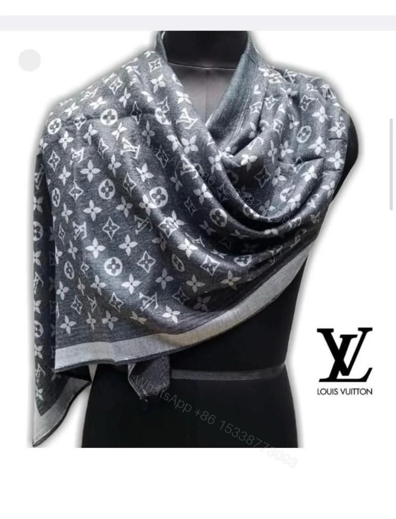 View 2 of FIRST COPY LOUIS VUITTION SEMI WINTER STOLES