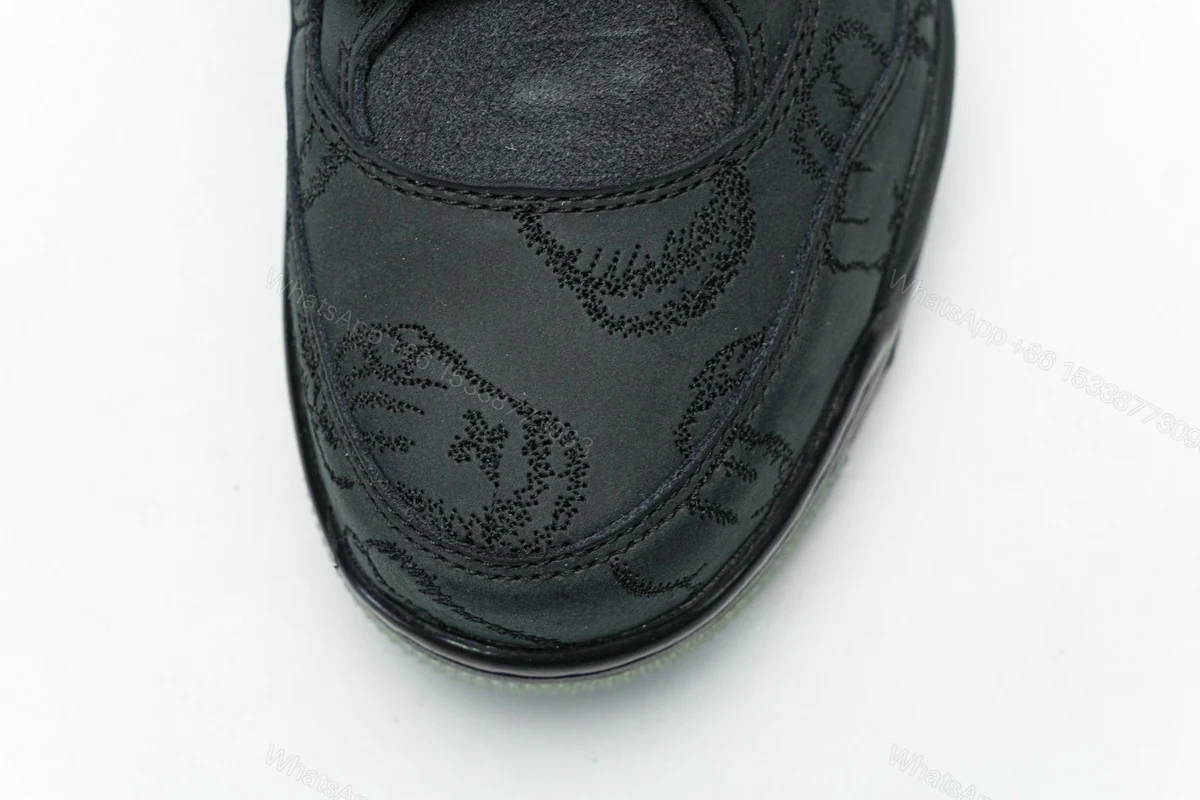 View 10 of Air Jordan 4 Retro KAWS Black 930155-001