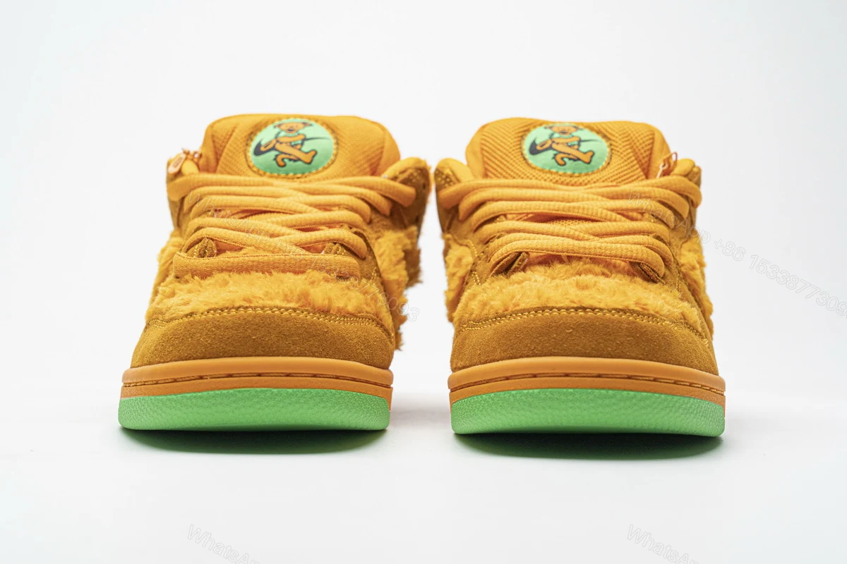 View 3 of Grateful Dead x Nike SB Dunk Low Pro QS “ Orange Bear” CJ5378-800