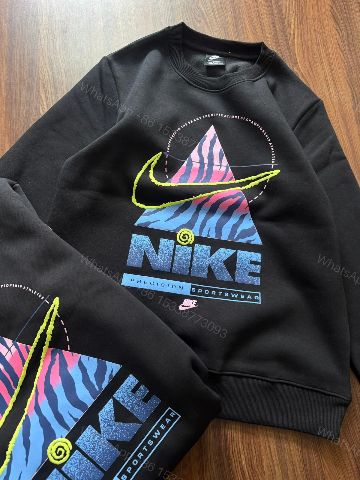 View 2 of First Copy Nike Round Neck Sweatshirt for Men
