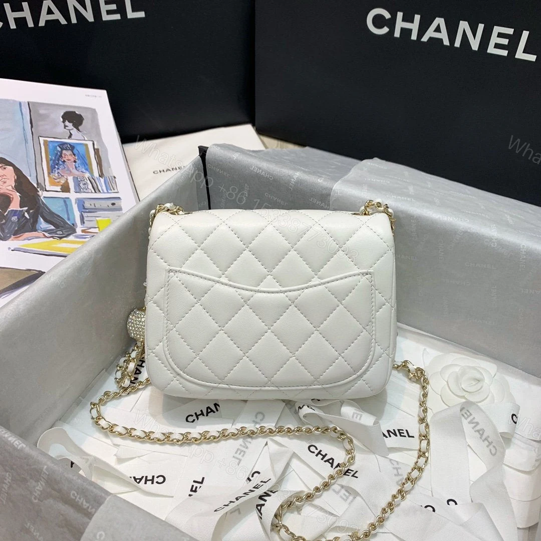 View 8 of CHANEL 23C White Mini