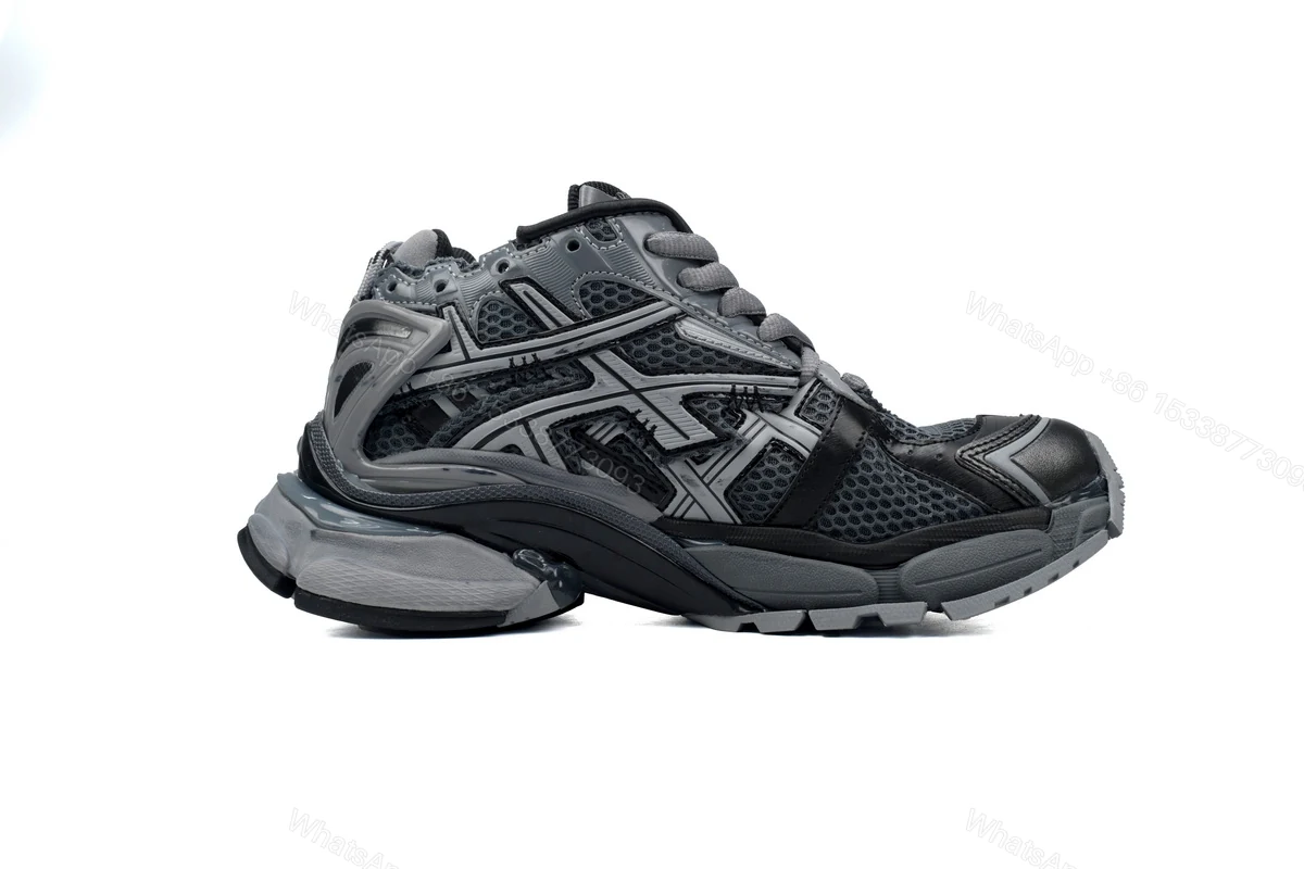 View 5 of Balenciaga Runner All Black Gray 677402 W3RB2 1515