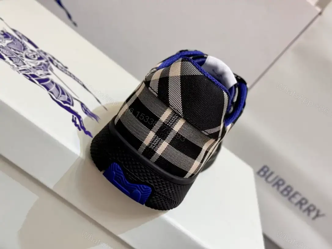 View 3 of BURBERRY TERRACE CHECK SNEAKERS – BBR094