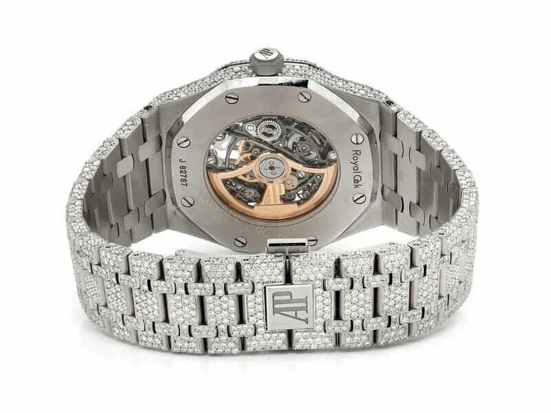 View 2 of Replica AP Iced Out Watch