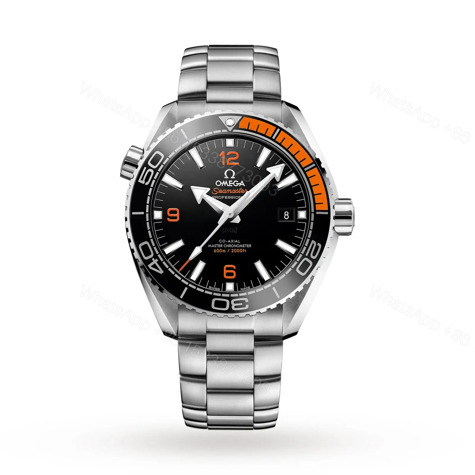 Omega Seamaster Planet Ocean 600M Co-Axial Master Chronometer Black 43.5 mm — view 1