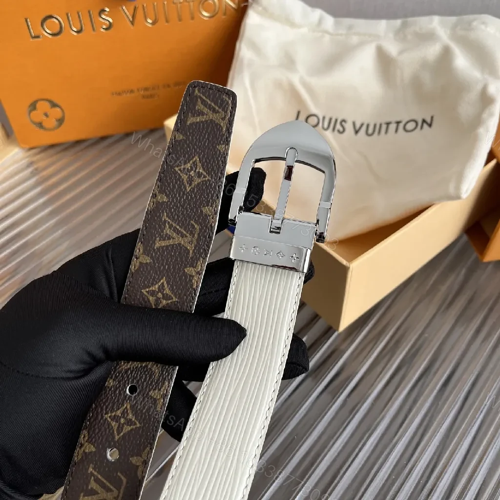 View 5 of Monogram-Texture Belt: Subtle Luxury, Everyday Versatility