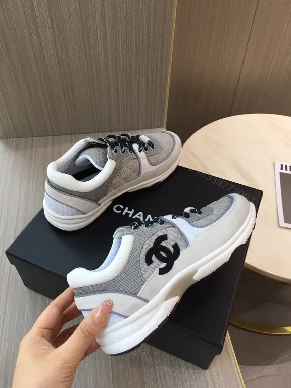 View 7 of Chic Knit Suede High-Top Sneakers: Subtle Logo Luxe