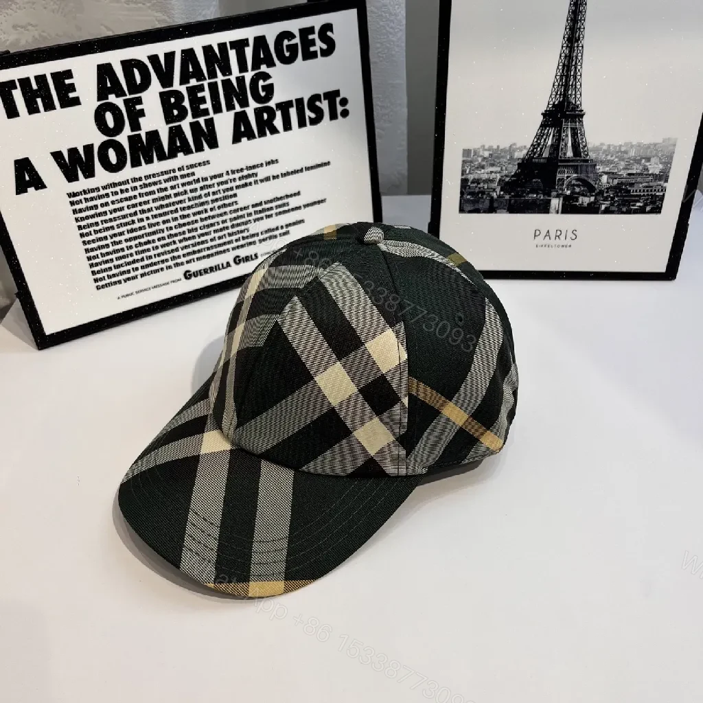 Plaid Cap: Classic Pattern, Modern Edge Headwear — view 1
