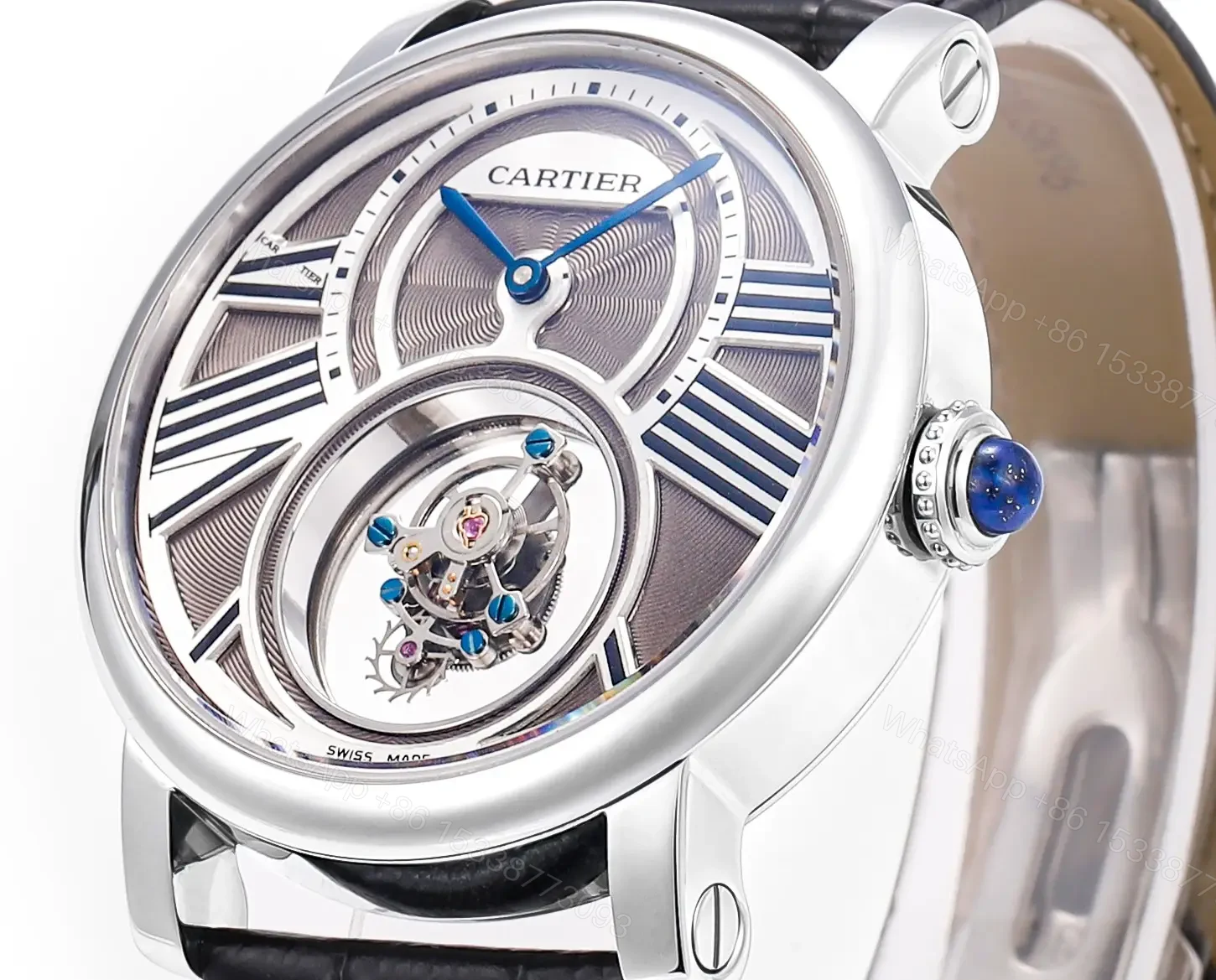 View 4 of Cartier Rotonde Mysterious Tourbillon 45mm CARTIER-ROTONDE-MTB-45