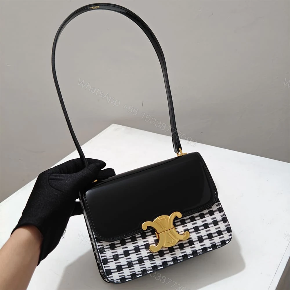 View 2 of CELINE TEEN GARANCE bag in PATENT CALFSKIN(HIGH-END GRADE)