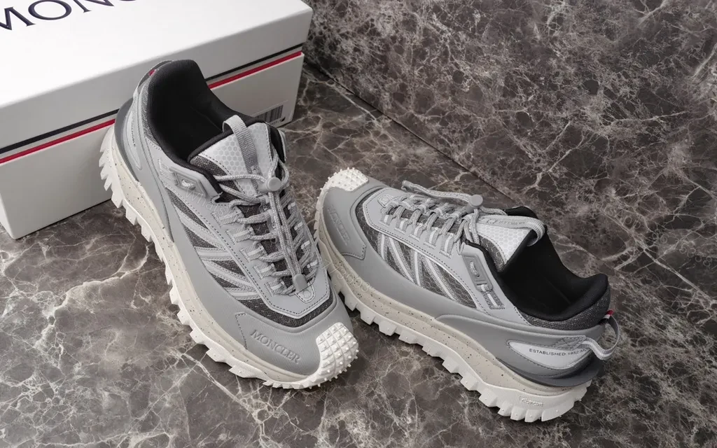 View 7 of Chic Moncler-Style Luxury Sneaker: All-Day Comfort