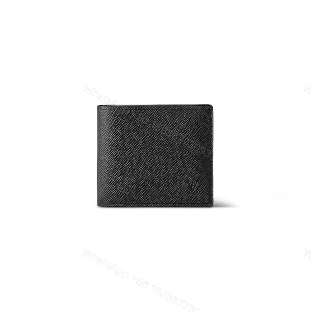 LV AMERIGO WALLET TAIGA LEATHER – RRG095 — view 1
