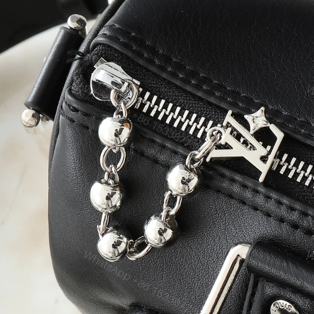 View 5 of Louis Vuitton Keepall Cargo Bandouliere 25 Black 25Cm M13988