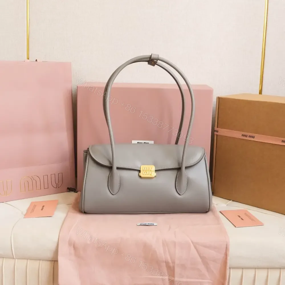 高仿miumiu*5BD265手提單肩包灰色免檢版 — view 1